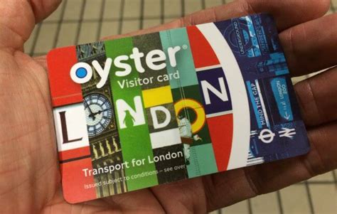 visitor oyster card credit card.